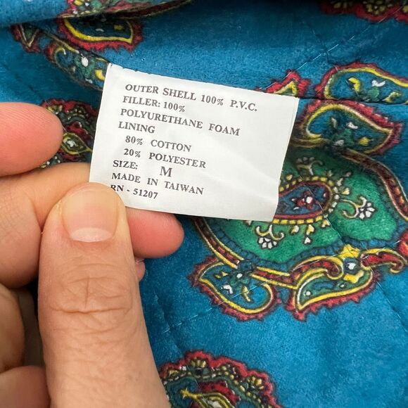 Vintage Misty Harbor Rain Coat Womens M Medium Waterproof Snap Button Long *READ - Picture 7 of 12